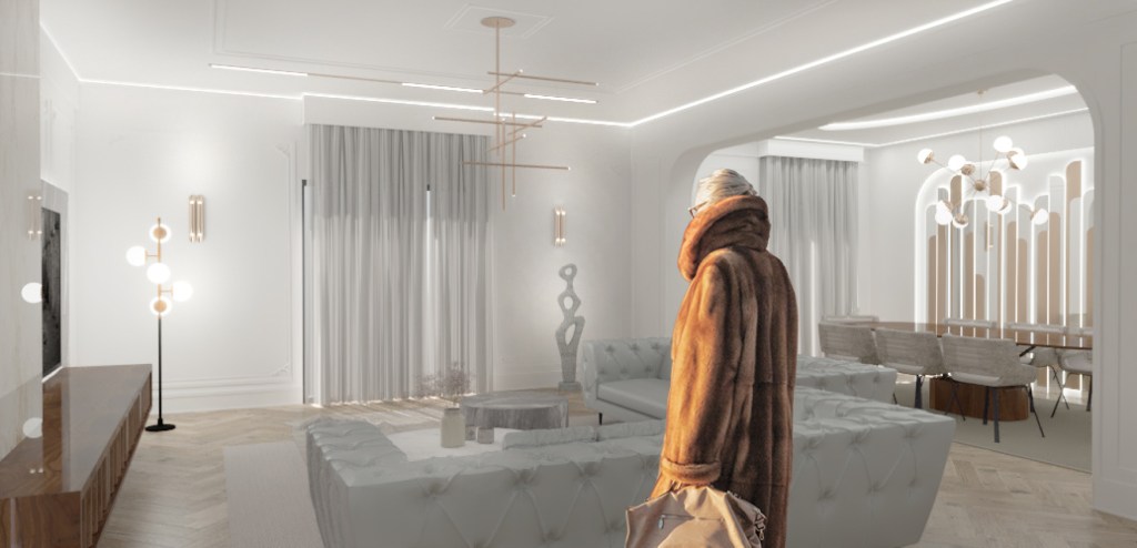 Conversion and redesign of existing apartments. 